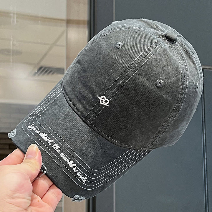 Kvinners slitt vintage stil baseball cap Skanto