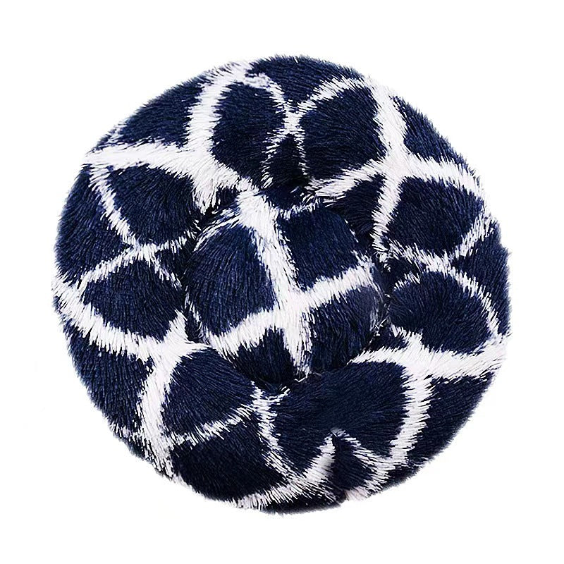 Plush Rund  Loungebed  Hundeseng