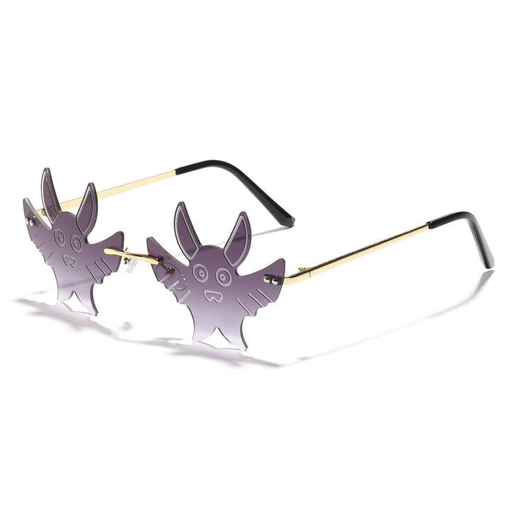 Dame unik solbrille med dyredesign Skanto