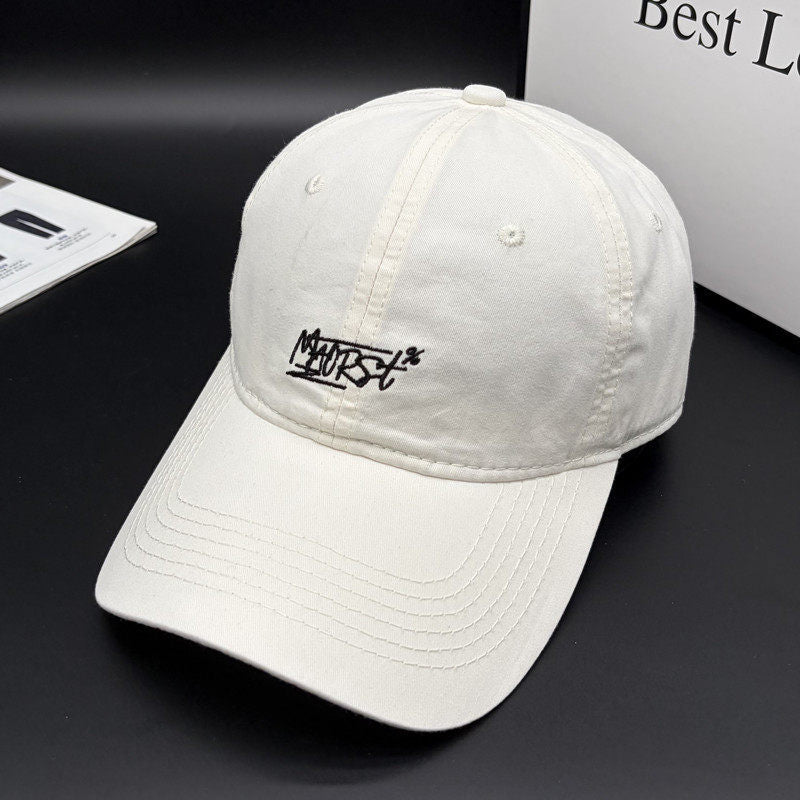 Herre Casual Stitch-Pyntet Baseball Cap Skanto