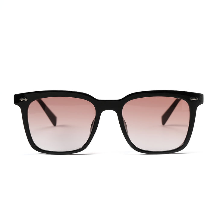 Dame quadratisk solbrille med elegant skilpadde-ramme Skanto