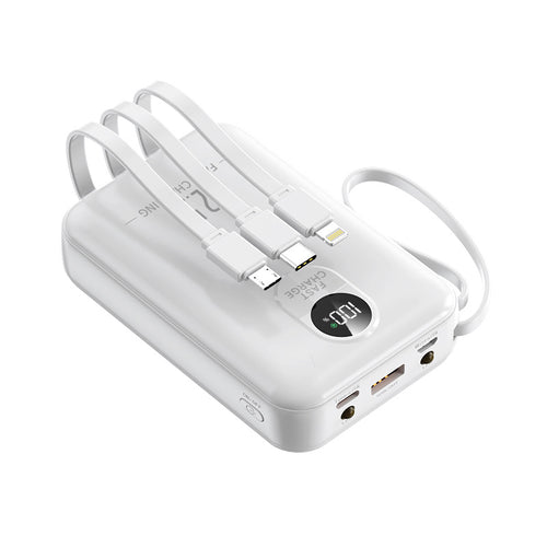 Bærbar powerbank med hurtiglading og LED-skjerm Skanto