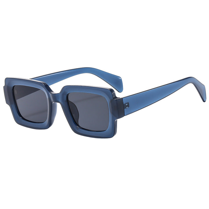 Dame Stilig rektangulær solbrille med elegant rammedesign Skanto