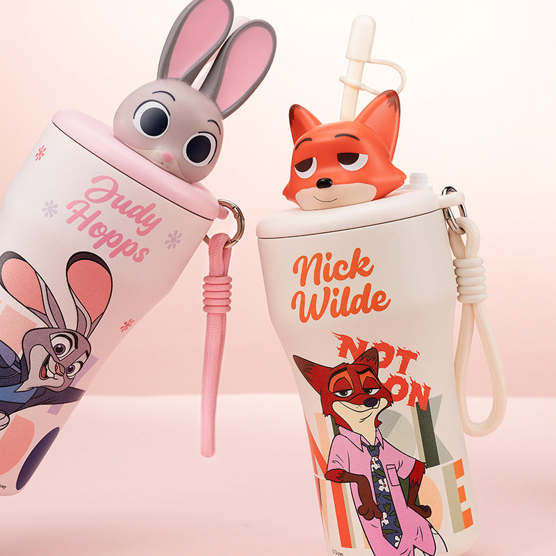 Dame drikkekopp med interaktiv Stitch-lokk Skanto