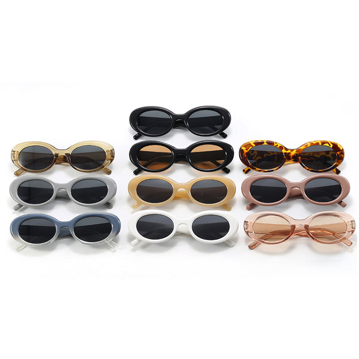 Damer oversized solbrille i moderne design Skanto