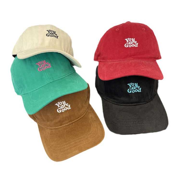 Kvinne Corduroy Grafisk Baseball Cap Skanto