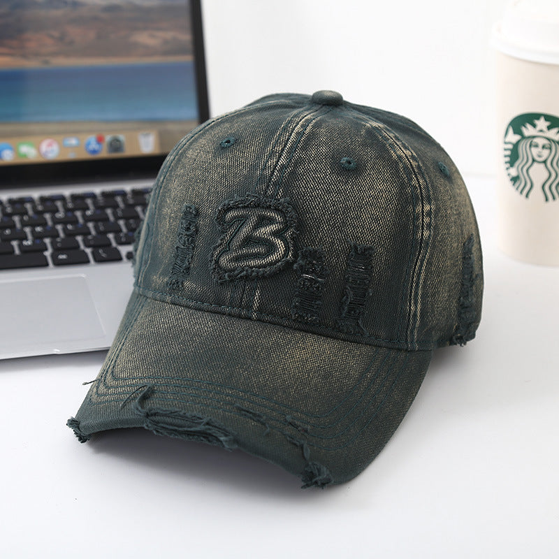 Unisex Slittet Vintage Baseball Caps Skanto
