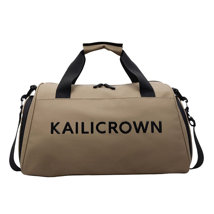 Sporty duffel bag with ergonomic carrying system Skanto