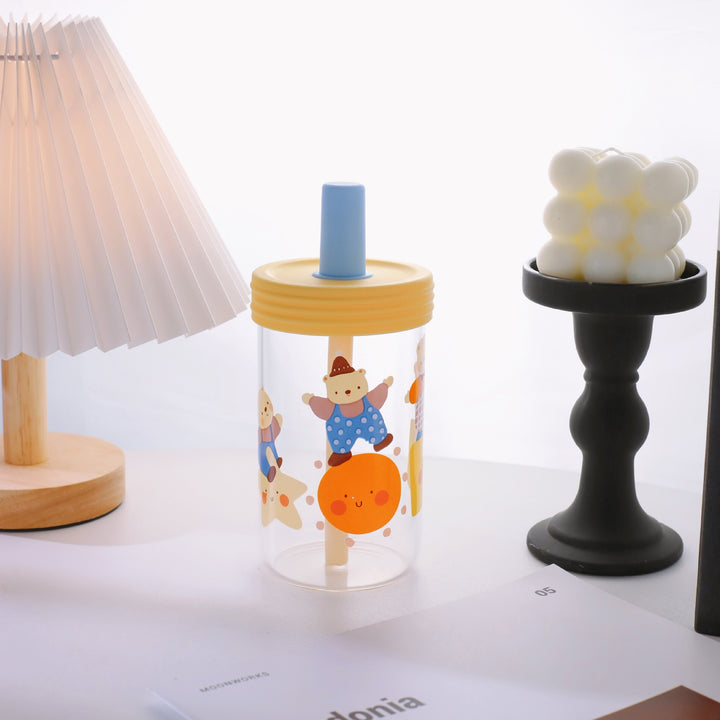 Dame kreativ drikkebeholder med praktisk silikonoverflate og leken dyredesign Skanto