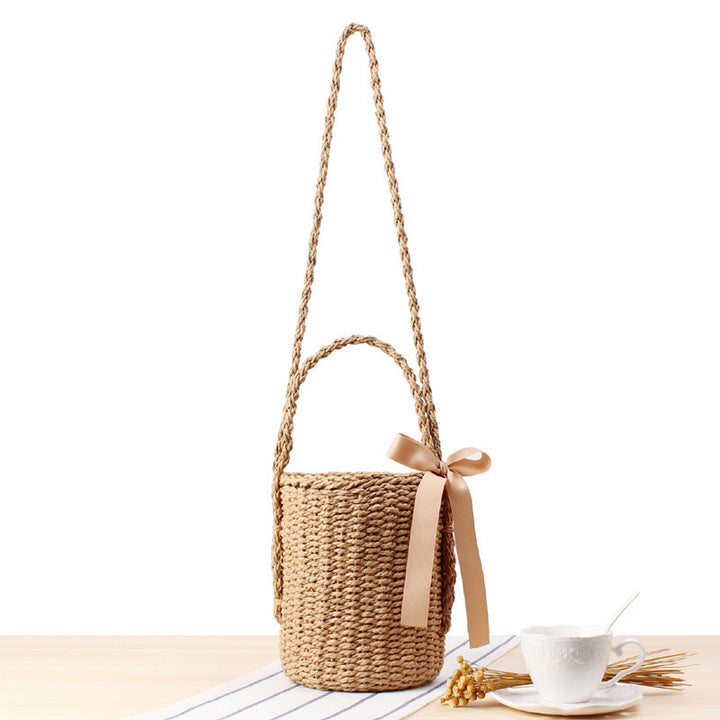 Contemporary basket design handbag Skanto