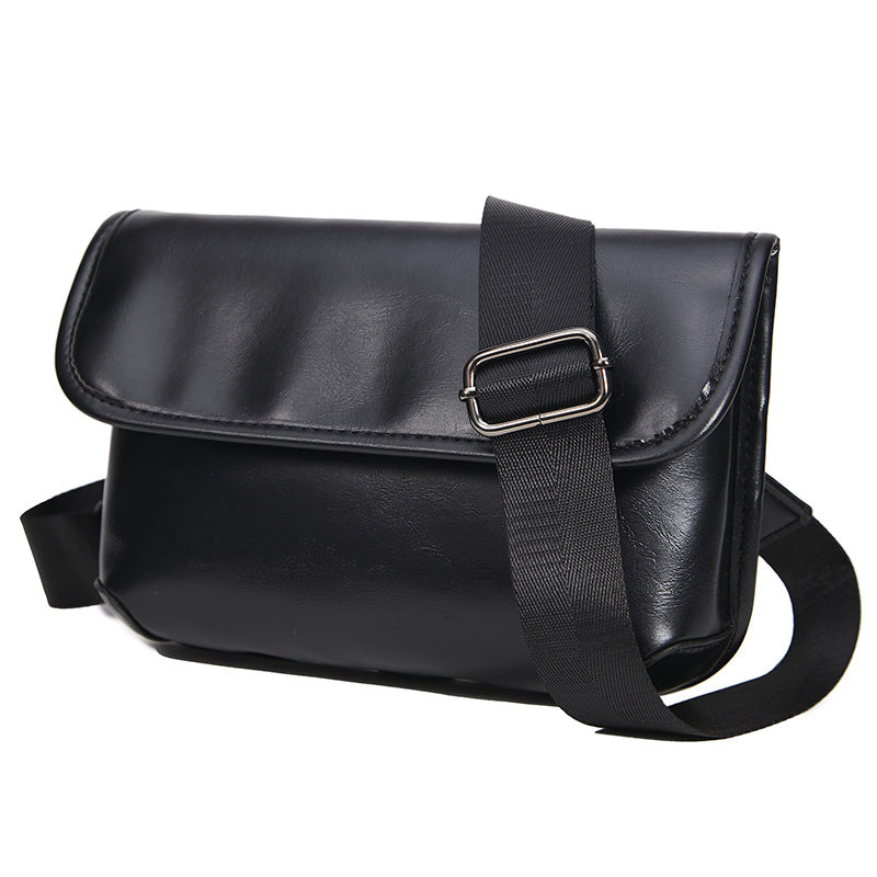 Lær Crossbody Messenger Bag Skanto