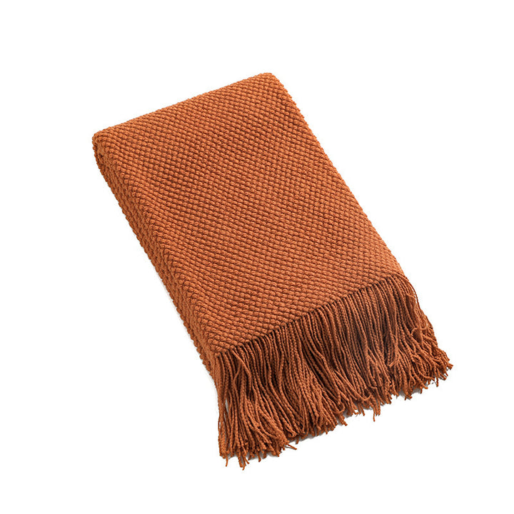 Damer Cozy Vaffel Tekstur Teppet Skanto