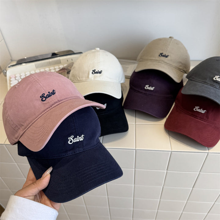 Kvinners vintage-inspirerte avslappede twill-cap Skanto
