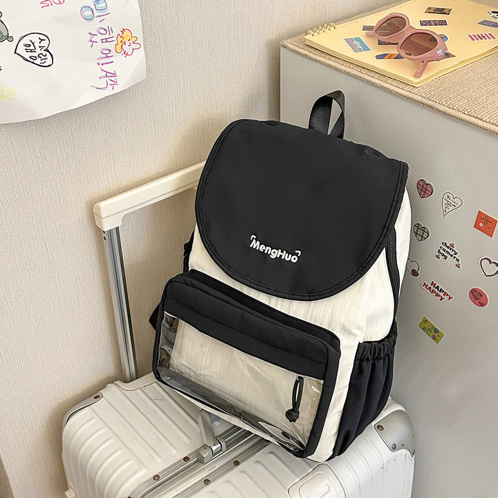 Multi-Funksjonell Gjennomsiktig Lommesekk Skole Rygsekk