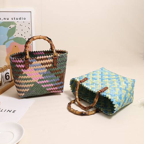 Rustic storage bag Skanto