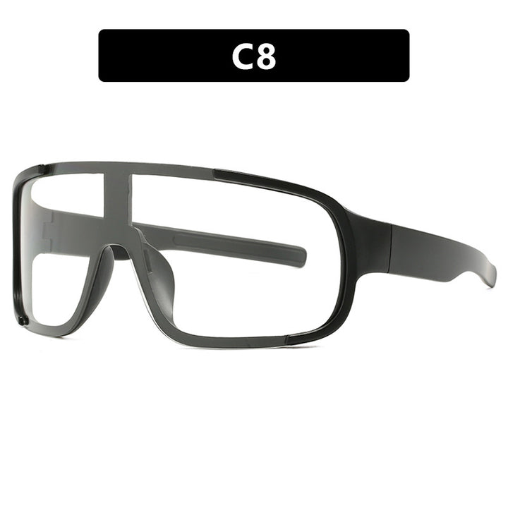 Women's sporty UV-protective sunglasses with a wide, aerodynamic shape Skanto