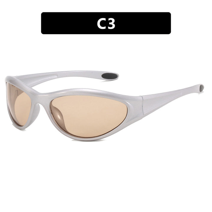 Women's sports sunglasses with polarized lenses and ergonomic design Skanto