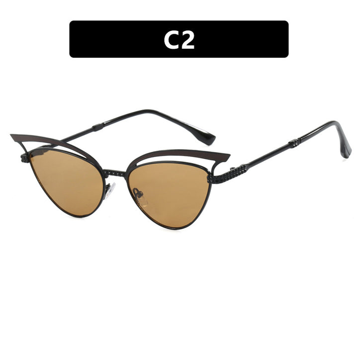 Women's Cat-Eye Glasses with Filigree Design Element Skanto