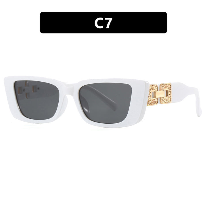 Women's Fashionable Oversized Sunglasses with Unique Leopard Print Skanto