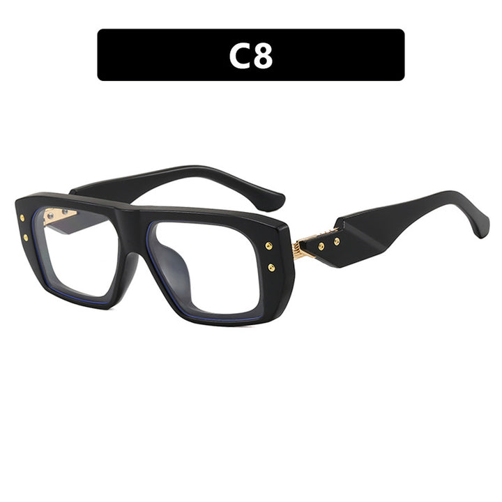 Women's fashion square glasses with multi-colored transparent frame Skanto
