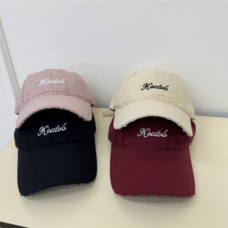 Herre Slitt Bomulls Baseball Cap Skanto 1783921814