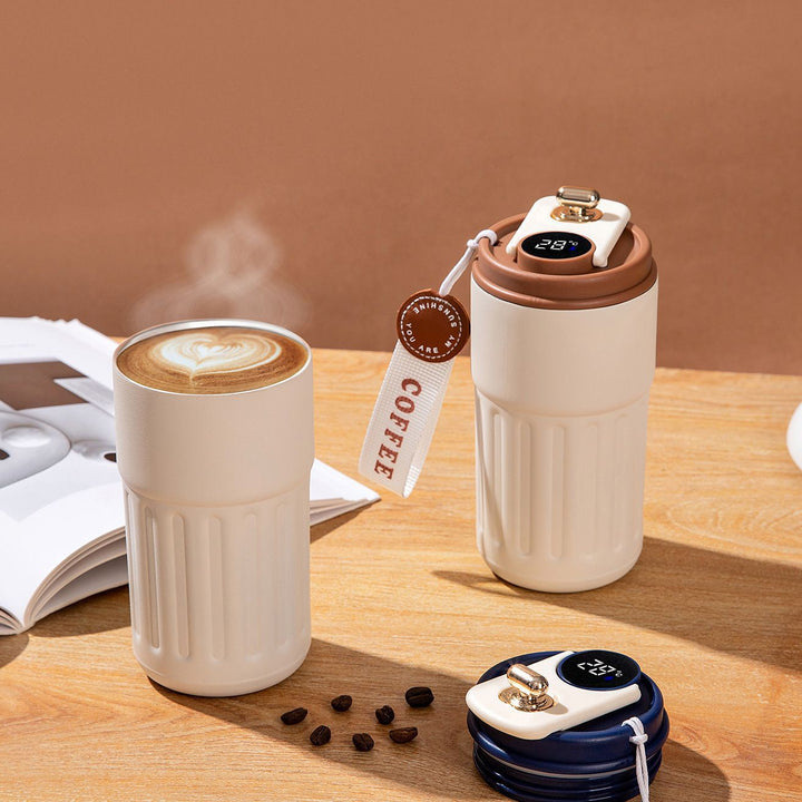 Damen Isolierter Kaffee Becher mit praktischem Klappverschluss Skanto