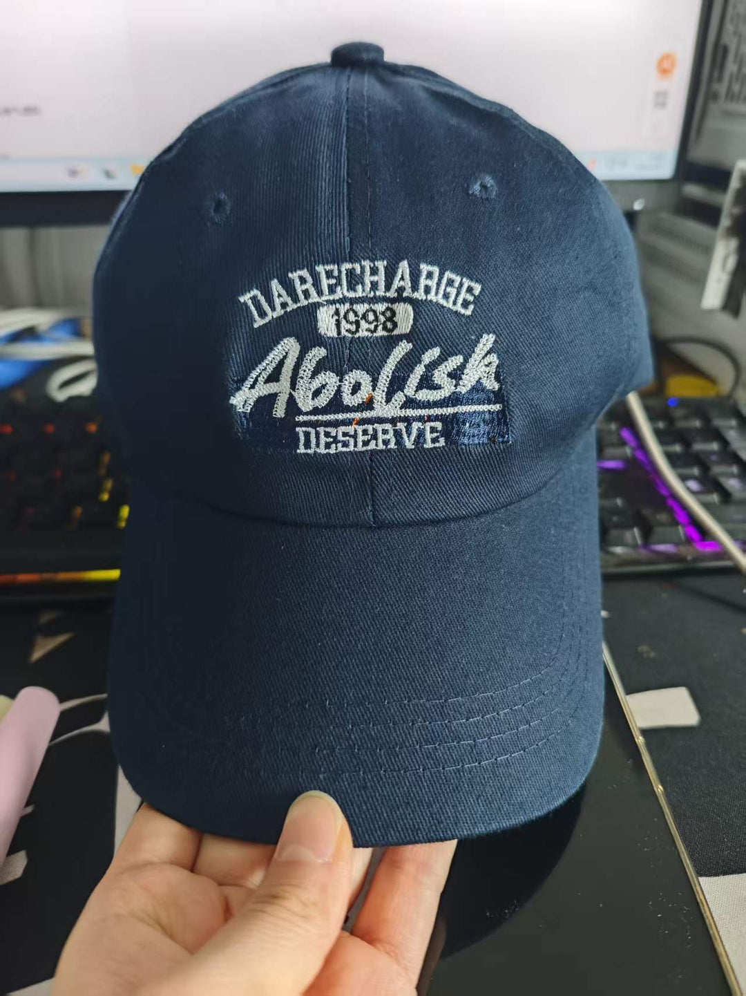 Herre Casual Slitt Grafisk Caps Skanto