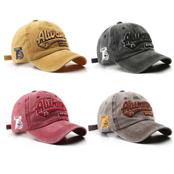 Dame avslappet og moderne baseballcaps med vintage design Skanto