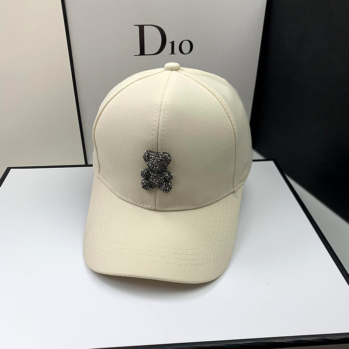 Kvinnens dekorert casual baseball caps Skanto
