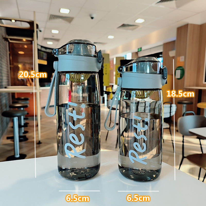 Dame Ergonomisk Vannflaske for Fitness Skanto