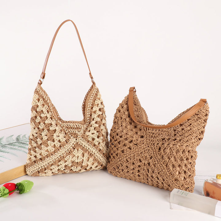 Håndlaget Makramee Crossbody Bag Skanto