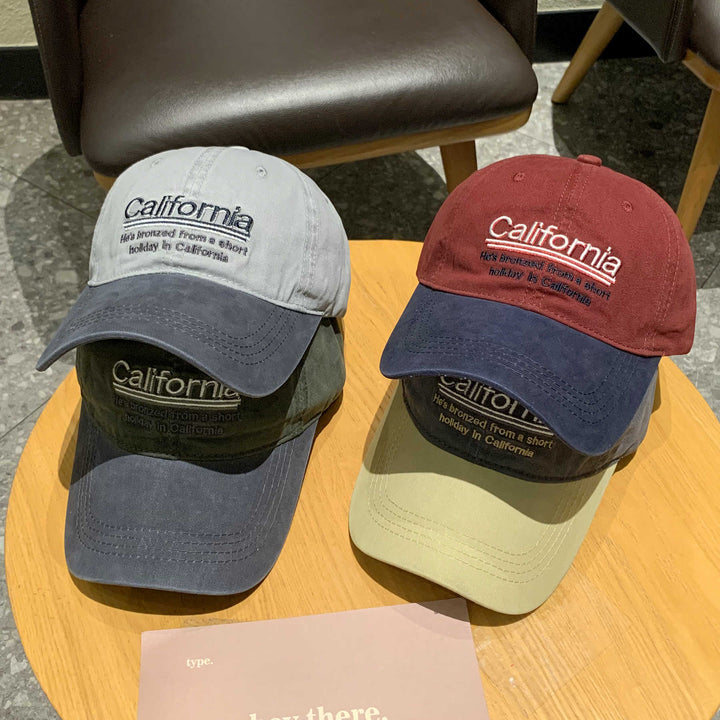 Herrejusterbar teksturert caps Skanto