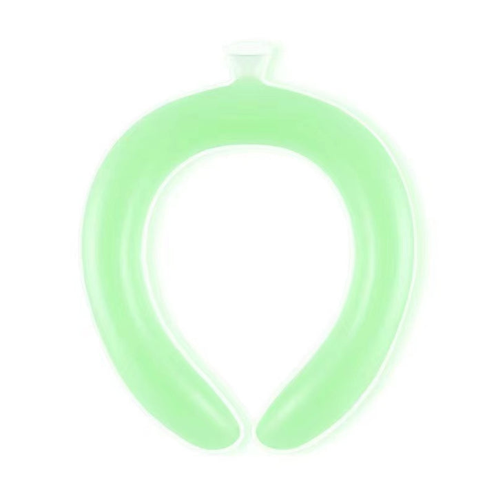 Damer nan fleksibelt LED-halslys laget av silikon for handsfritt lesing og sport Skanto