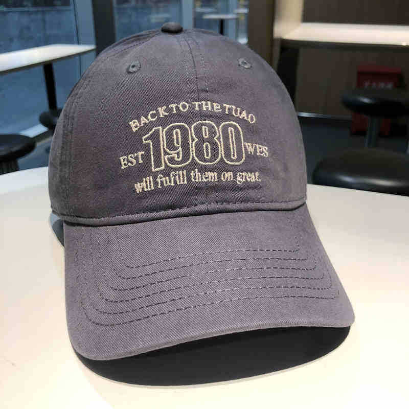 Herre Bomulls Grafisk Baseball Cap Skanto