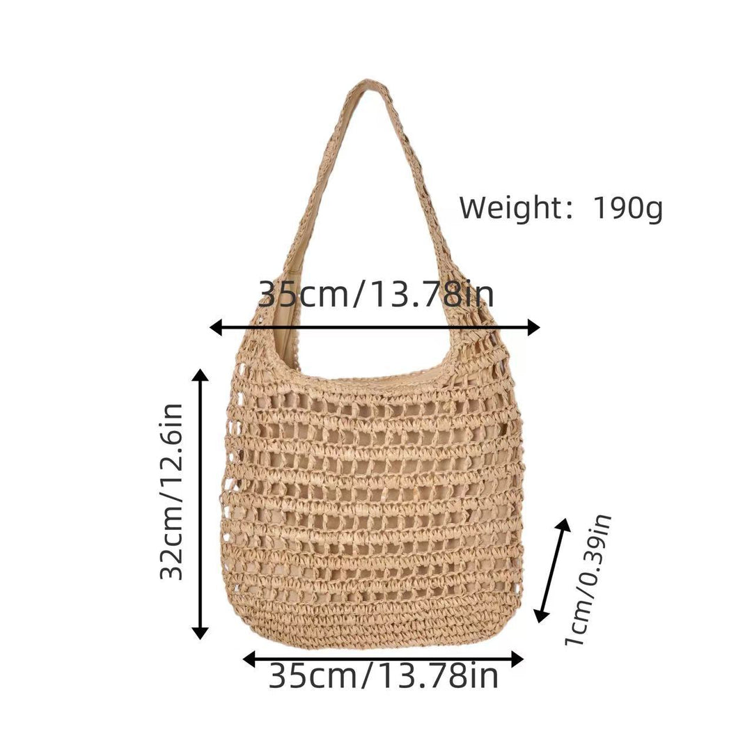 Håndlagd makramee shopper-veske Skanto