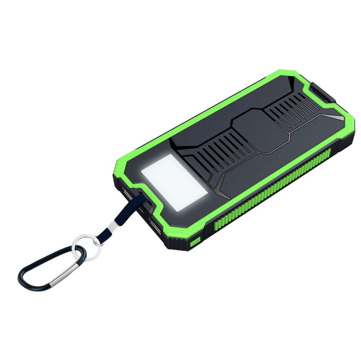Robust Powerbank med integrert LED-lommelykt Skanto