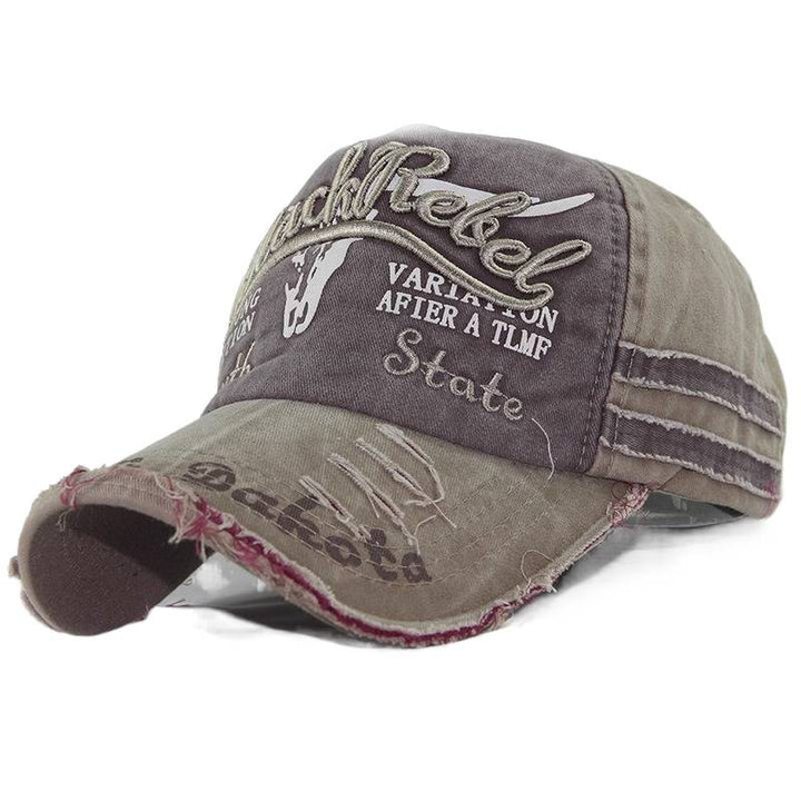 Kvinnes Slitt Grafisk Baseball Caps Skanto 1784083658
