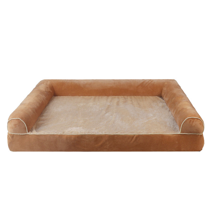 Plush ortopedisk hundeseng