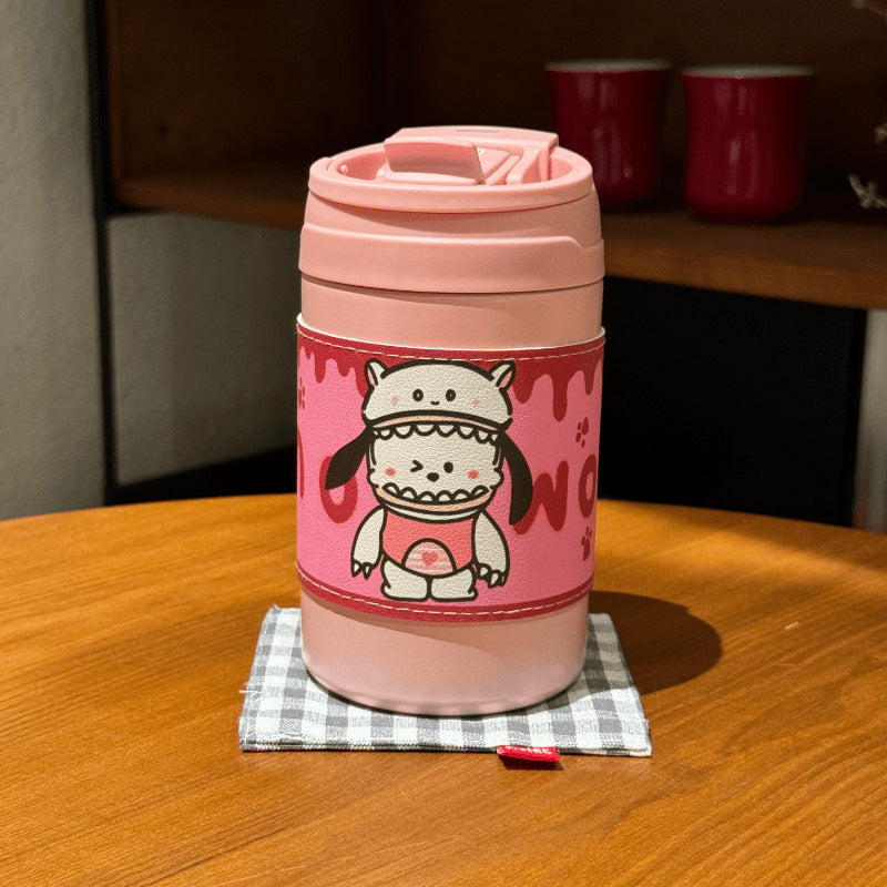 Damen Isolert Kaffe kopp med søtt kaninmotiv Skanto