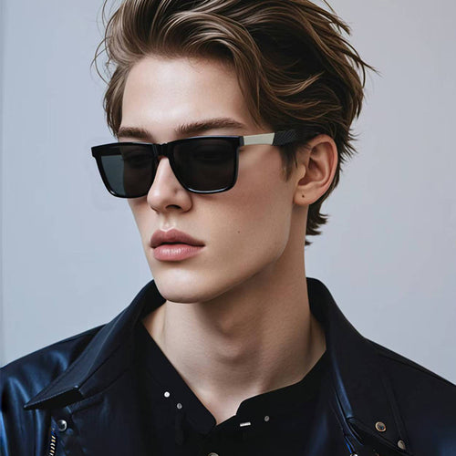 Men's Sport-Ready Square Frame Sunglasses Skanto