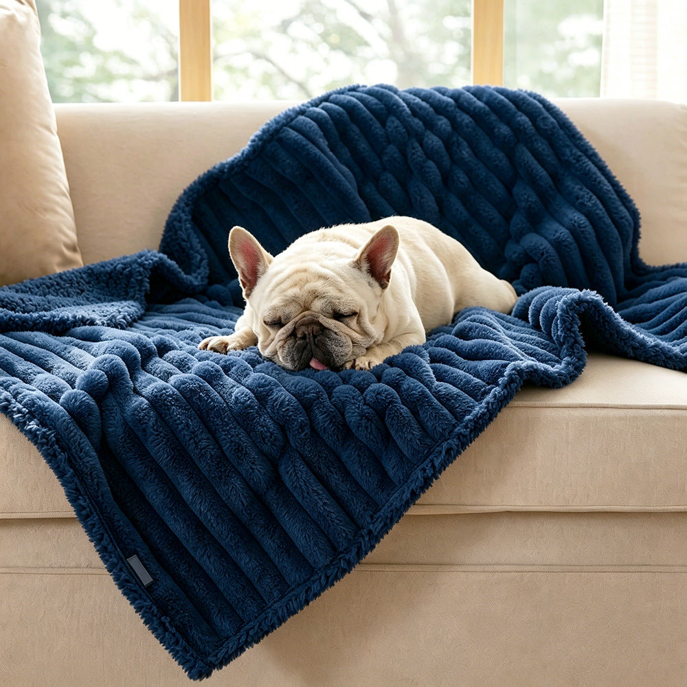 Koselig Plush hundepl blanket