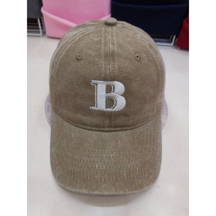 Kvinne Slitt Kato Baseball Caps med Bokstav Broderi Skanto