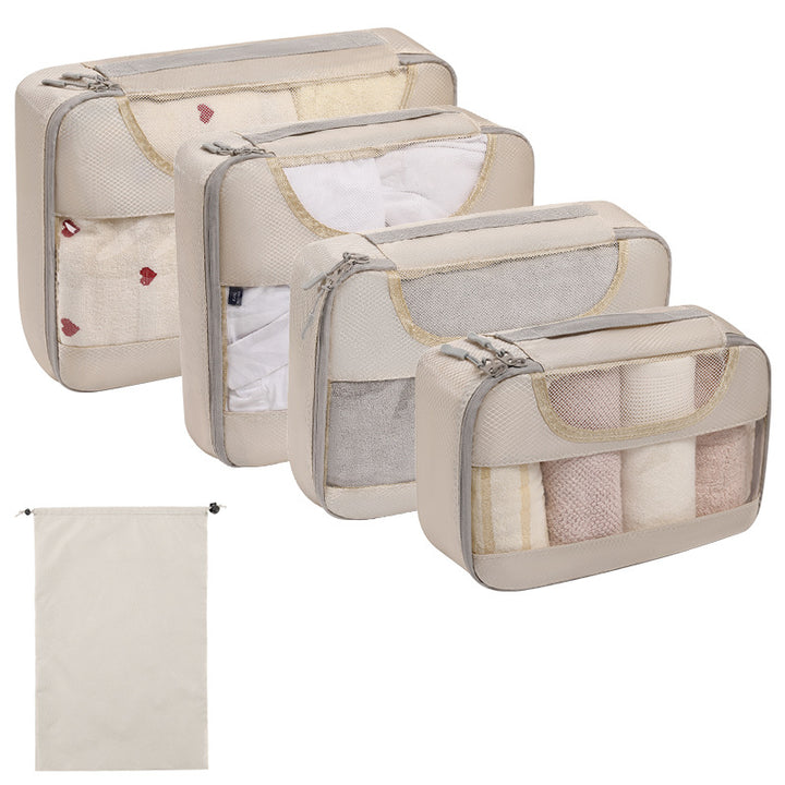 Multi-piece travel organizer set Skanto