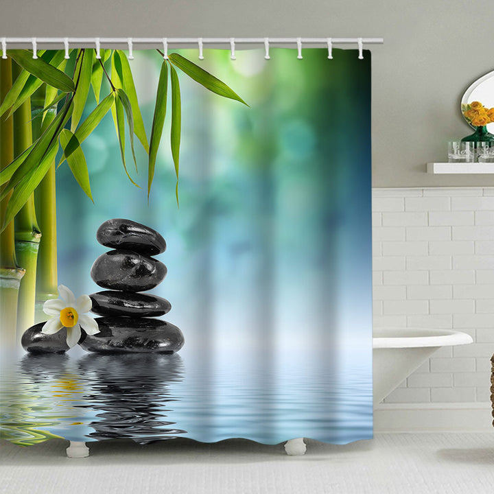 Tranquil Zen Nature Dusjforheng Skanto