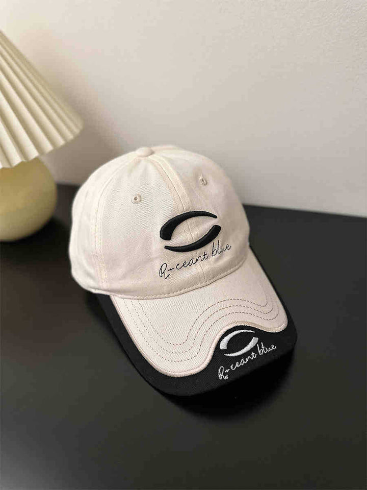 Kvinners avslappede broderte baseball cap Skanto
