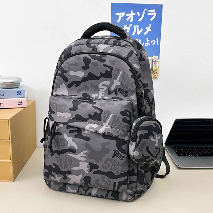 Urban Camouflage Laptop Skole Rygsekk