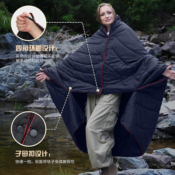 Ultralett Fleece-teppe Skanto