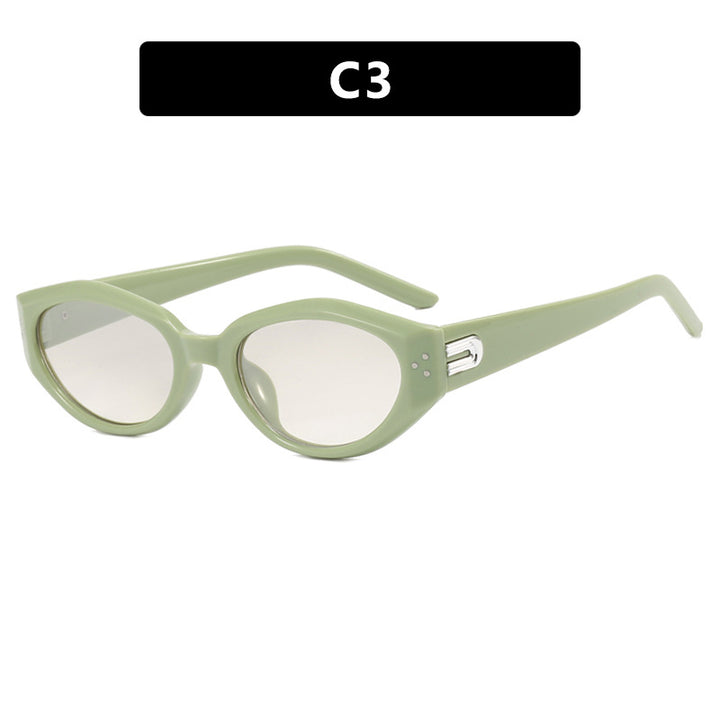 Women's Cat-Eye Sunglasses with Elegant Plastic Frame Skanto