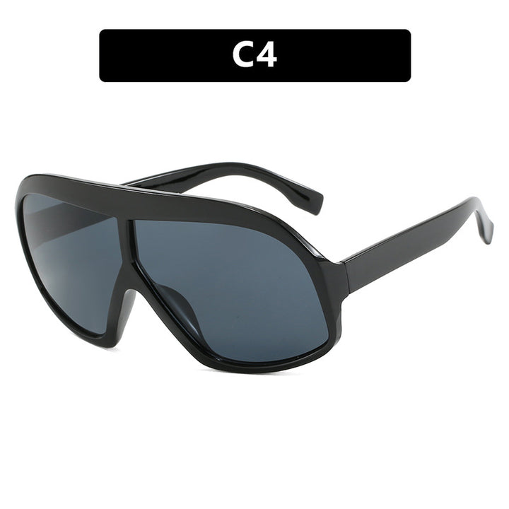 Women's fashionable sports sunglasses in futuristic design Skanto