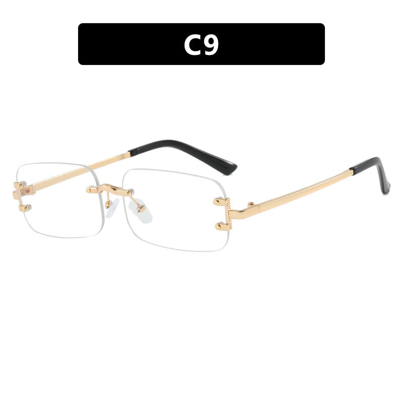 Women's square sunglasses with high-quality metal frame Skanto
